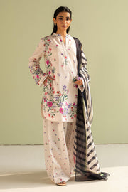 Coco by Zara Shahjahan Prints Unstitched Lawn 3Pc Suit D-04B REENA