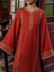 Still by Yards Embroidered Italian Woolen Unstitched 3Pc Suit D-09 Remnant