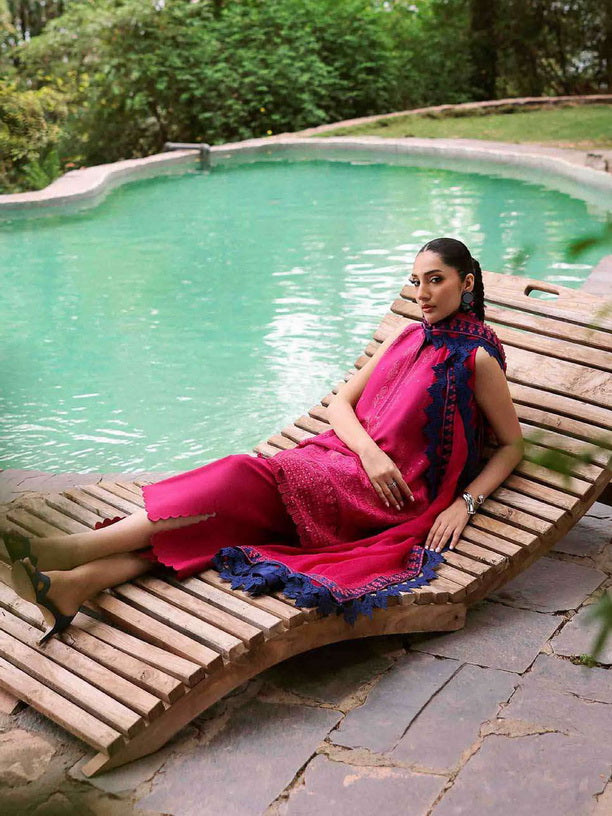 Republic WomensWear Talia Embroidered Lawn Unstitched 3Pc Suit D4-B LYSA