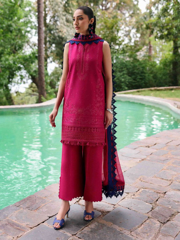 Republic WomensWear Talia Embroidered Lawn Unstitched 3Pc Suit D4-B LYSA