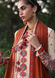 Hussain Rehar Embroidered Karandi Unstitched 3Pc Suit - Riva