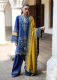 Hussain Rehar Luxury Lawn Unstitched Embroidered 3Pc Suit D-11 Riviera