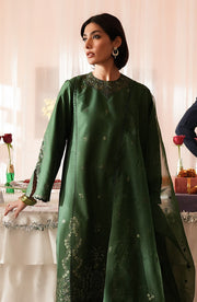 Seran Jahaan Unstitched Eid Edit Embroidered Lawn 3Pc Suit D-06 Romaan