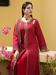 Afsaneh by Mahnur Embroidered Karandi Unstitched 3Pc Suit D-05 Rosalia
