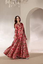 Feathers The Imperial Bloom Printed Lawn Unstitched 3Pc Suit Rose Waltz-FT649