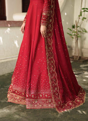 Neeshay Shagun Embroidered Raw Silk Unstitched 3Pc Suit - ROSHANARA