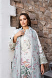 Afrozeh Damask The Holiday Unstitched Lawn 3Pc Suit AL-25-V2-05A ROSHEEN