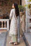 Afrozeh Damask The Holiday Unstitched Lawn 3Pc Suit AL-25-V2-05A ROSHEEN
