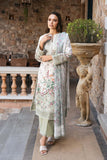 Afrozeh Damask The Holiday Unstitched Lawn 3Pc Suit AL-25-V2-05A ROSHEEN