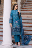 Afrozeh Damask The Holiday Unstitched Lawn 3Pc Suit AL-25-V2-05B ROSHEEN
