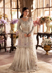 Maahi by Kanwal Malik Embroidered Organza Unstitched 3Pc Suit - ROSHNI