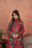 Feathers Premium Printed Lawn Unstitched 3Pc Suit Rouge Jardin-FT720