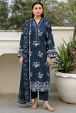 Farasha Summer Weaves Embroidered Lawn Unstitched 3Pc Suit - Royal Lux