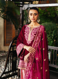 Zainab Chottani Embroidered Velvet Unstitched 3Pc Suit - Rubi