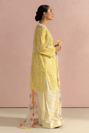 Coco by Zara Shahjahan Prints Unstitched Lawn 3Pc Suit D-09A RUBY