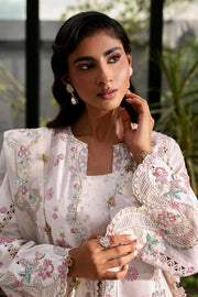 Afrozeh La Fuchsia Embroidered Raw Silk Unstitched 3Pc Suit ALF-25-V1-05 RUE