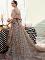 Serene Premium Embroidered Maia 3Pc Net Suit S-1070 Perle
