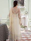 Serene Premium Embroidered Maia 3Pc Net Suit S-1071 Lama