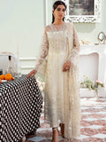 Serene Premium Embroidered Maia 3Pc Net Suit S-1071 Lama