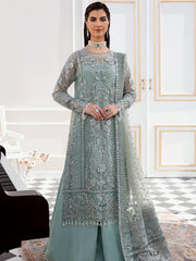 Serene Premium Embroidered Maia 3Pc Net Suit S-1072 Estelle