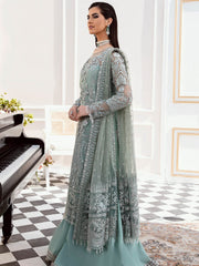 Serene Premium Embroidered Maia 3Pc Net Suit S-1072 Estelle