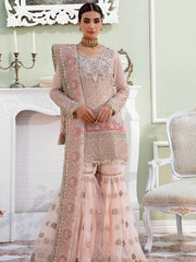 Serene Premium Embroidered Maia 3Pc Chiffon Suit S-1073 Euphemia