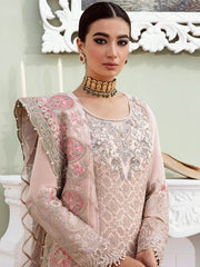 Serene Premium Embroidered Maia 3Pc Chiffon Suit S-1073 Euphemia