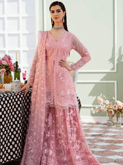 Serene Premium Embroidered Maia 3Pc Net Suit S-1077 Miquelle