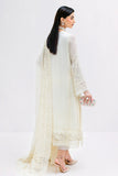 Imrozia Luxe Serene Embroidered Georgette Unstitched 3Pc Suit S-1086 PEARL