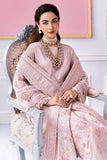 Imrozia Luxe Serene Embroidered Georgette Unstitched 3Pc Suit S-1090 LAVENDER