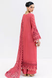 Imrozia Luxe Serene Embroidered Georgette Unstitched 3Pc Suit S-1092 SALMON