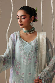 Imrozia Serene Luxe Noire Embroidered Georgette Unstitched 3Pc Suit S-1096 Aveline