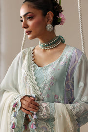 Imrozia Serene Luxe Noire Embroidered Georgette Unstitched 3Pc Suit S-1096 Aveline