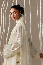 Imrozia Serene Luxe Noire Embroidered Georgette Unstitched 3Pc Suit S-1097 Anaïs