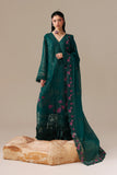 Imrozia Serene Luxe Noire Embroidered Georgette Unstitched 3Pc Suit S-1101 Séraphine