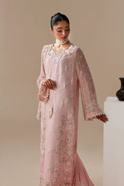Imrozia Serene Luxe Noire Embroidered Georgette Unstitched 3Pc Suit S-1102 Rosie