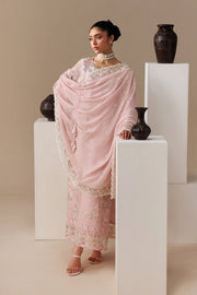 Imrozia Serene Luxe Noire Embroidered Georgette Unstitched 3Pc Suit S-1102 Rosie