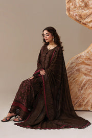 Imrozia Serene Luxe Noire Embroidered Georgette Unstitched 3Pc Suit S-1104 Delphine