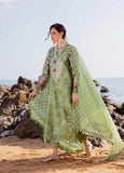 Nureh The Silk Unstitched Embroidered Luxury Silk 3Pc Suit S-23