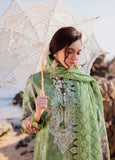 Nureh The Silk Unstitched Embroidered Luxury Silk 3Pc Suit S-23