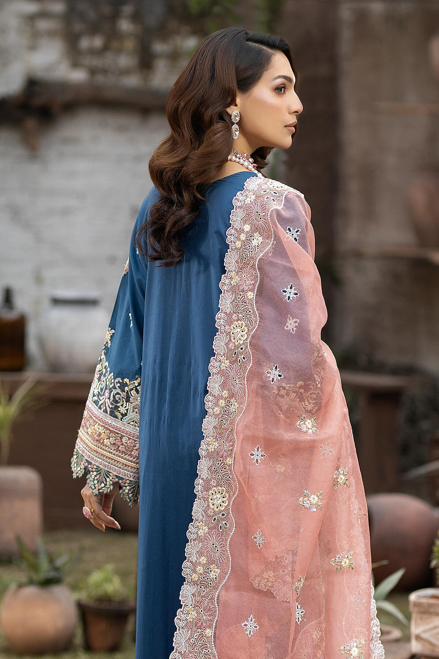 Gulposh by Serene Premium Embroidered Lawn Unstitched 3Pc Suit S.L 42 Hana