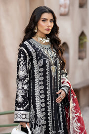 Gulposh by Serene Premium Embroidered Lawn Unstitched 3Pc Suit S.L 48 Aafia