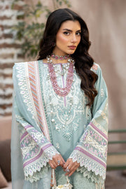 Gulposh by Serene Premium Embroidered Lawn Unstitched 3Pc Suit S.L 49 Mirha