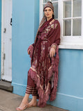 Sobia Nazir Embroidered Silk Unstitched 3 Piece Suit D-05