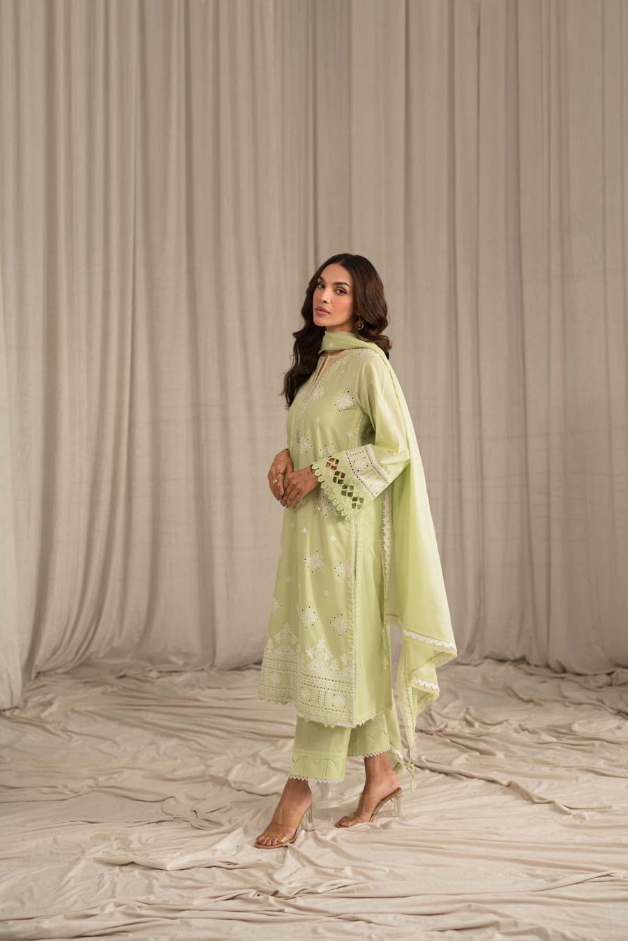 Mirage by Sahar Chikankari Lawn Unstitched 3Pc Suit S24-CK-L1-08