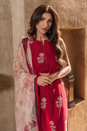 Mirage by Sahar Embroidered Luxury Lawn Unstitched 3Pc Suit S24-ES-L1-03