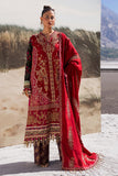 Sana Safinaz Luxury Winter Embroidered Raw Silk Unstitched 3Pc Suit S241-002A