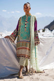 Sana Safinaz Luxury Winter Embroidered Raw Silk Unstitched 3Pc Suit S241-004A