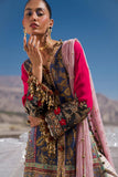 Sana Safinaz Luxury Winter Embroidered Raw Silk Unstitched 3Pc Suit S241-004B