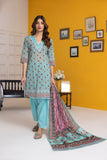 Regalia Salina Vol-25 Unstitched Digital Printed Lawn 3Pc Suit S25-01